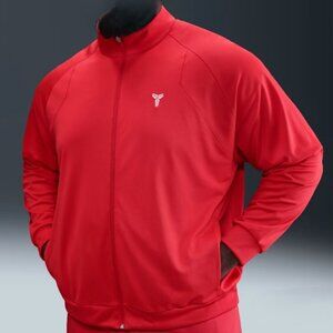 Nike Kobe Dri-FIT Knit Jacket Light Crimson Red HJ8097-696  2XL